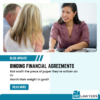 Binding Financial Agreement