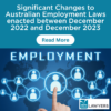 changes to employment law